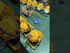 Tehlikeli Konum Aydınlatması Patlamaya Dayanıklı LED Projektör Maden Sarısı Gri
