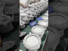 Atölye Benzin İstasyonu Alüminyum Temperli Cam Atex Patlamaya Dayanıklı Lamba Patlamaya Dayanıklı Işıklar
