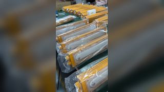 IP65 Suya Dayanıklı Ra80 CRI LED Patlamaya Dayanıklı Doğrusal Işık, Tehlikeli Lo için Döküm Fin Soğutmalı