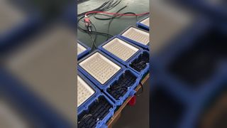 AC85-265V 3000K-6500K 120lm / W Verimliliğe Sahip Yüksek Parlaklık LED Sokak Lambası