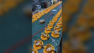 Exde ⅡC T6 Gb, IP65 ile Endüstriyel Yüksek Tavanlı LED Patlamaya Dayanıklı Aydınlatma