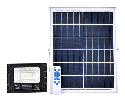 20 Watt LED Güneş Enerjili Projektör Sokak Lambası IP65 Su Geçirmez