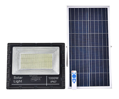 20 Watt LED Güneş Enerjili Projektör Sokak Lambası IP65 Su Geçirmez