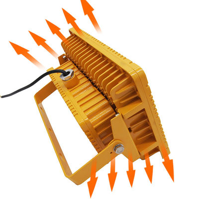 Tehlikeli Alanlar için IP66 Derecesi ve Alüminyum Alaşımlı Yapıya Sahip 180W Patlamaya Dayanıklı Yüksek Tavan Aydınlatması