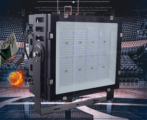 400W 600W 1000W LED Stadyum Aydınlatması IP66 Su Geçirmez Alüminyum Temperli Cam Dış Mekan Projektör Işığı Tenis Kortu Futbol Sahası Beyzbol için