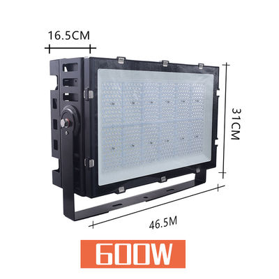 Tenis sahası Led Stadyum Işığı 400W 600W 1000W Açık Hava At Arenası için
