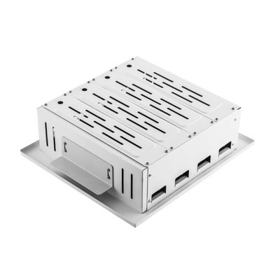 200W IP54 Su Geçirmez Endüstriyel Yüksek Tavan LED Projektör, Benzin İstasyonları için Alüminyum + Şeffaf PC