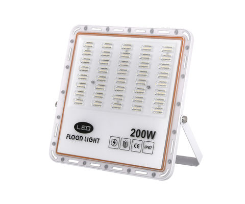 6500K Bracket Montage LED Flood Light 100W-200W Dış Güvenlik Işıklandırması için Yüksek Güçlü LED