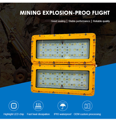 Modüler LED Patlama Güvenli Işıklama 100w 200w Tehlikeli Alanlar için