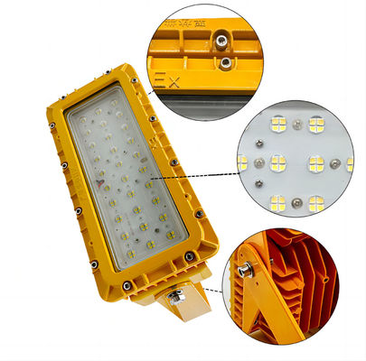 Özel ATEX Onaylı Patlama Kanıtlı LED Floodlight IP65 Su geçirmez Alüminyum Alaşım Evi ile