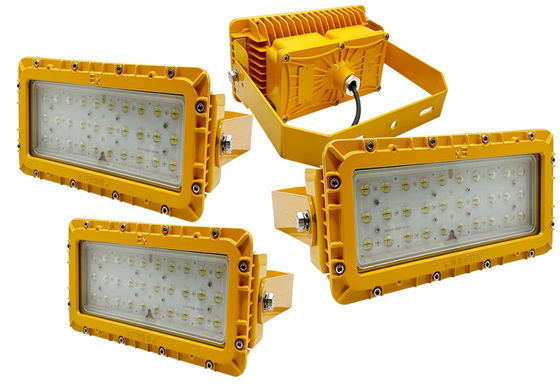 OEM ATEX Onaylı Led Aydınlatma Temperli Cam Sınıf 1 Bölüm 1 Işık Fikstürleri