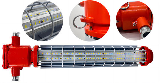 Tehlikeli Alanlar için IP65 Exde Mb WF2 Patlamaya Dayanıklı LED Lineer Işık