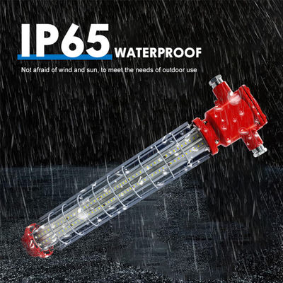 WF2 korozyon direnci ve madencilik için 2700-6500K ayarlanabilir renk sıcaklığı ile 24-36W Patlama Kanıtlı Doğrusal Işık