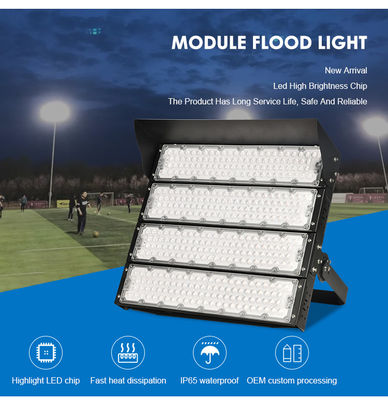 Kutu Montajlı Led Stadyum Aydınlatma Sahası Işıkları 1250W Meanwell