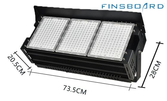 Kısılabilir LED Stadyum Aydınlatması 6500w 45° Lens Açısı