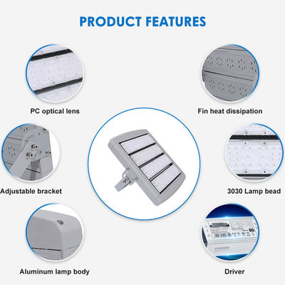 3000K/4000K/5000K/5700K Yüksek verimlilikli LED Stadyum Işığı IP65 Su geçirmez