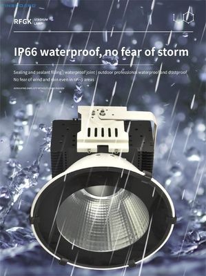 IP65 SMD 3030 Kule vinç ışıkları Endüstriyel Yüksek Körfez Aydınlatması AC85-265V