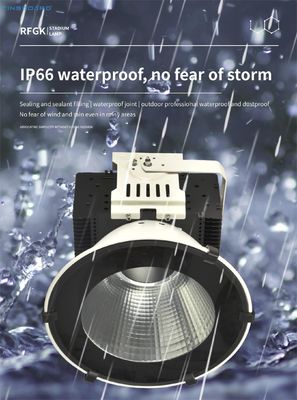 IP65 Su geçirmez Yüksek Lumen LED Endüstriyel Yüksek Körfez Işıklama 200W-700W Güç Seçenekleri ile Kule Vücutlu Vücutlu Vücutlu Vücutlu