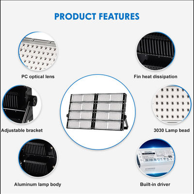 Yüksek direkli LED Stadyum Işığı SMD IP66 2700-6500K