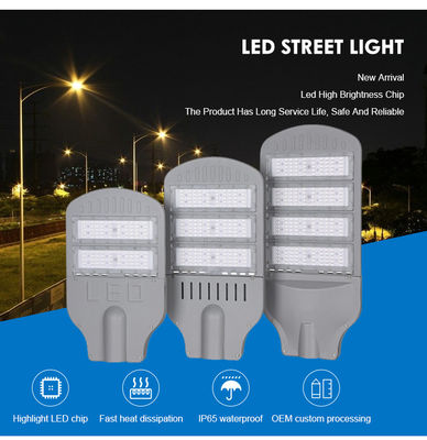 SMD2835 100W 150W 200W Dış LED Sokak Işığı Enerji tasarrufu