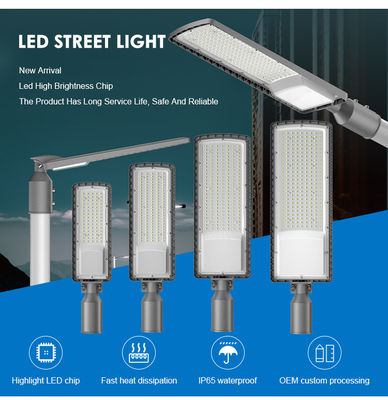 Ayarlanabilir Bahçe veya Otoyol LED Aydınlatma 50W - 200W IP66 SMD LED Lamba Boncukları
