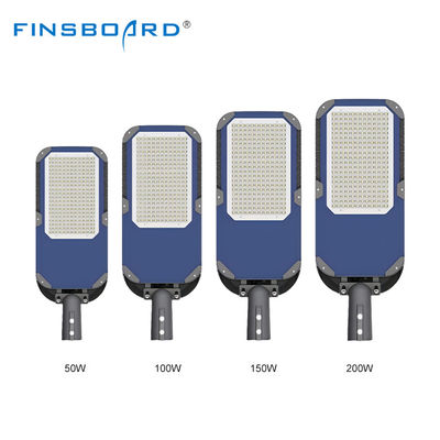 DIA-Döküm Alüminyum IP66 Su Geçirmez Yüksek Güçlü LED Sokak Lambası, Dış Mekan Aydınlatması için 120lm/W Verimlilik