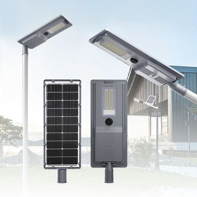 İyi Kalite Ip65 Su geçirmez Dış Yol Işığı Smd Ölçme Alüminyum 400w 600w All in One Led Güneş Sokak Işığı