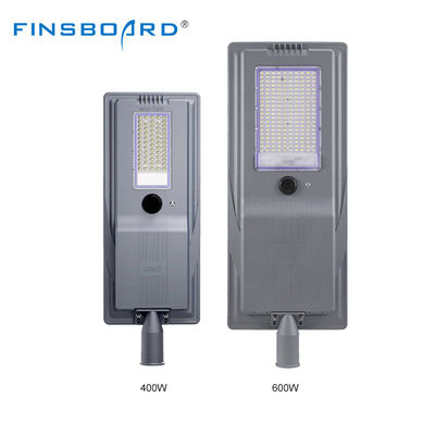 İyi Kalite Ip65 Su geçirmez Dış Yol Işığı Smd Ölçme Alüminyum 400w 600w All in One Led Güneş Sokak Işığı