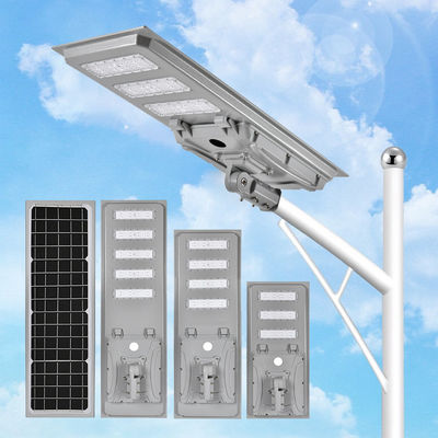 Enerji tasarrufu Dış Su geçirmez IP65 Tek Birinde Akıllı Enerji LED Işıklandırma Entegre Güneş Sokak Işığı 60W 80W 100W