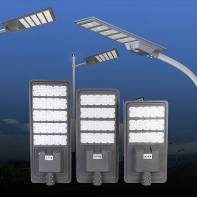 Entegreli Sokak Lambası Yol Lambası 400w 600w 800w Dış Mekan Hepsi Bir Arada LED Güneş Enerjili Sokak Lambası