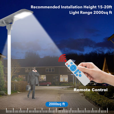 Dış Yol Işığı Ip66 Su geçirmez Sokak Işığı 400w 600w 800w 1000w 1200w Entegre Hepsi Bir Led Güneş Sokak Işığı