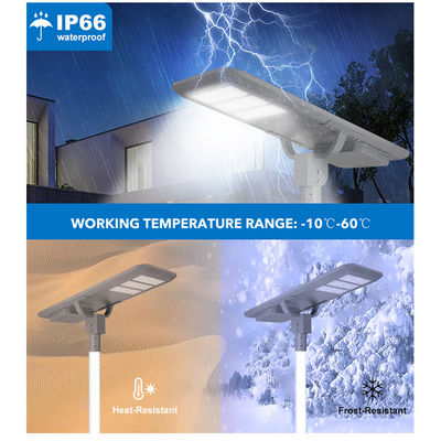 Dış Yol Işığı Ip66 Su geçirmez Sokak Işığı 400w 600w 800w 1000w 1200w Entegre Hepsi Bir Led Güneş Sokak Işığı