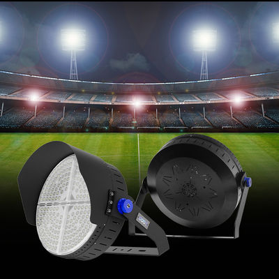 Alüminyum 1200W Led Projektör Modülleri Tasarımı Ip65 Dış Mekan Futbol Stadyum Işığı Spor Alanı için