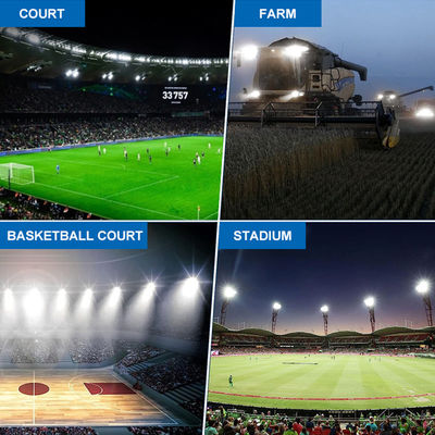 IP65 Su Geçirmez 600W-1200W Alüminyum LED Stadyum Işığı Basketbol Sahaları ve Spor Alanları İçin