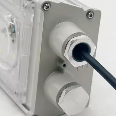 IP65 SMD2835 Tehlikeli Yerler İçin Alüminyum Tempered Camlı Patlama Güvenli LED Doğrusal Işık