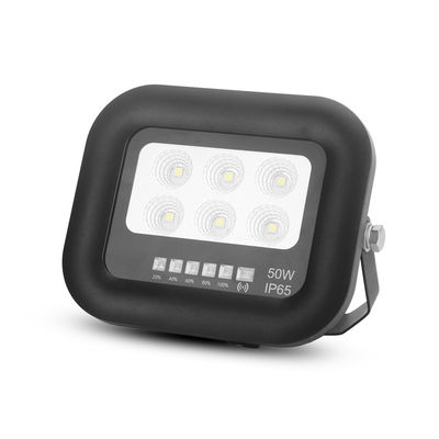 50 Watt LED Güneş Işığı IP65 Tüm Siyah Monocrystalline Silikon Güneş Paneli