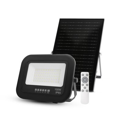 Yüksek Lumen Dış Güneş Bahçesi Işığı Ip65 Kontrol Alüminyum Güneş LED Sel Işığı
