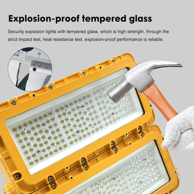 Yüksek Parlaklık Ip65 Su geçirmez 150W 300W 600W LED Patlama Kanıtlı Aydınlatma