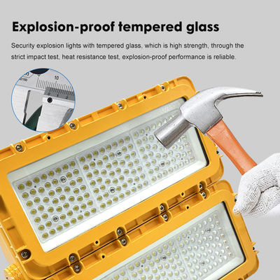 Yüksek Parlaklık IP65 Su geçirmez 150W-600W LED Patlama Kanıtlı Işıklandırma Tehlikeli Yerler için