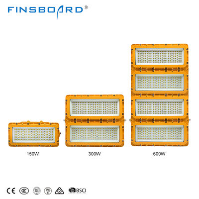 Tehlikeli yerler için 150W IP65 Alüminyum Alaşım LED Patlama Güvenli Işıklandırma