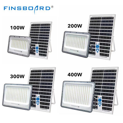 Yeni Tasarım Uzaktan Kumanda Dış Su geçirmez Ip65 LED Fırtına Lampu 100w 200w 300w 400w Güneş Fırtına Lampu