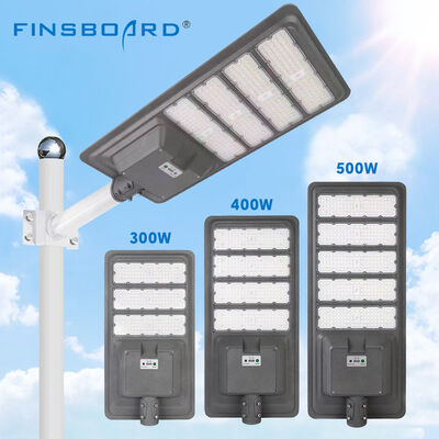 Hareket Algılayıcı IP65 SMD Tüm Bir Güneş Sokak Işığı Park Alanı Güneş Sokak Lampası