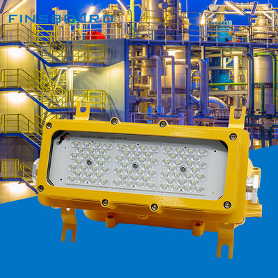 Ip65 Su geçirmez Metro Tünel Kablo Geçit Kuşağı Koridor Işıklandırması Alüminyum 50w Led Patlama Kanıtlı Işık