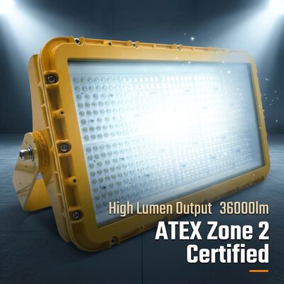 Tehlikeli Alanlar için 600W 78000lm ATEX Bölge 1 Bölge 2 Patlamaya Dayanıklı LED Taşkın Işık