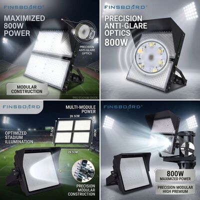 Long Life 50000 Hours LED Stadium Lighting IP66 for Outdoor Sports Ground