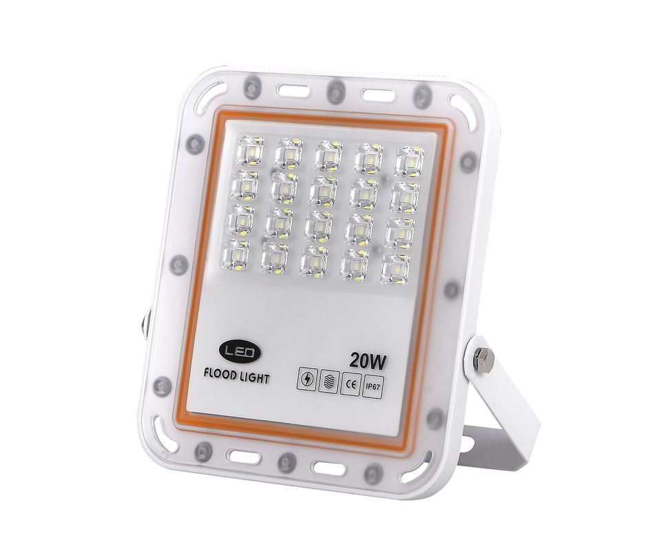 6500K Bracket Montage LED Flood Light 100W-200W Dış Güvenlik Işıklandırması için Yüksek Güçlü LED