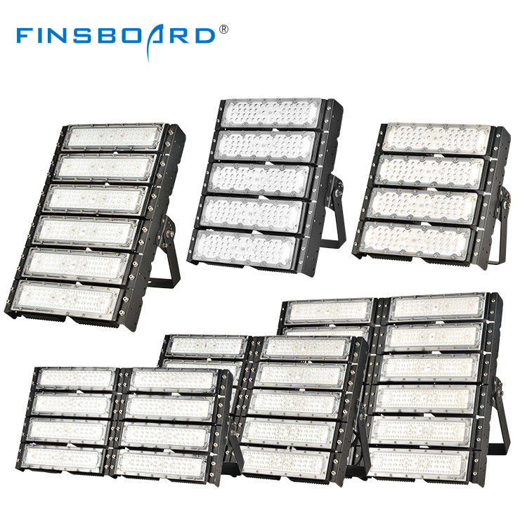 IP66 Yüksek Güçlü LED Sel Güvenliği Işıkları 200w 250w 300w 400w 500w 600w SKD Konumuyla Yüksek Mast Sel Işığı