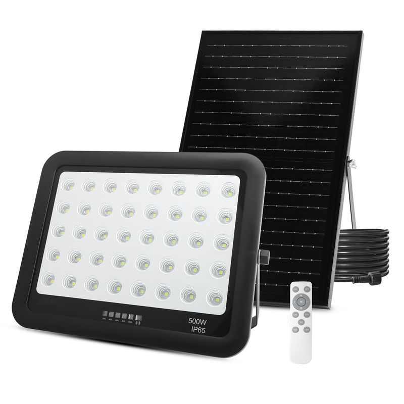 3.2V / 24AH IFR Pil LED Güneş Sensörü Işık 500w ABS Güneş LED Sel Işığı