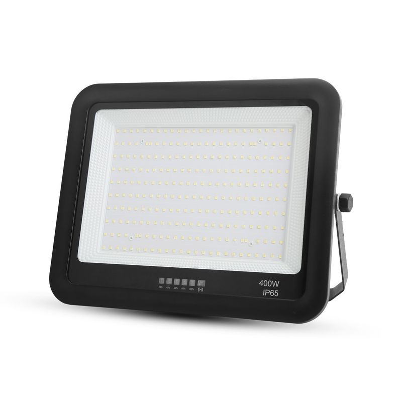 Yüksek Lumen Dış Güneş Bahçesi Işığı Ip65 Kontrol Alüminyum Güneş LED Sel Işığı