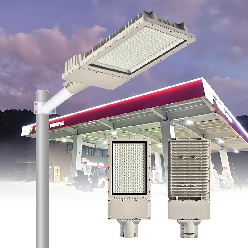 Endüstriyel Maden 50w 100w 150w 200w Patlama Dayanıklı LED Sokak Işığı Alüminyum